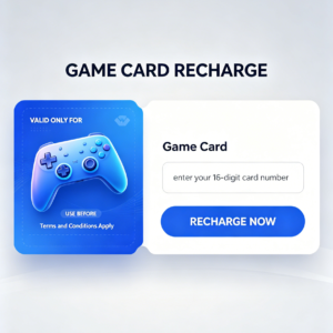 WY   Game recharge card
